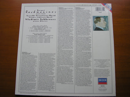 RACHMANINOV: CORELLI VARIATIONS / ETUDES-TABLEAUX Op. 39     VLADIMIR ASHKENAZY      417 671