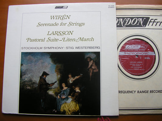 WIREN: SERENADE / LARSSON: PASTORAL SUITE / LITEN MARCH      WESTERBERG / STOCKHOLM PHILHARMONIC     CS 6430