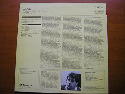 ALBENIZ: IBERIA / NAVARRA       ENRIQUE BATIZ / LONDON SYMPHONY     ASD 4160