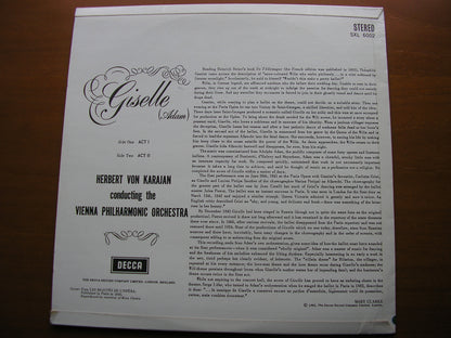 ADAM: GISELLE   KARAJAN / VIENNA PHILHARMONIC   SXL 6002