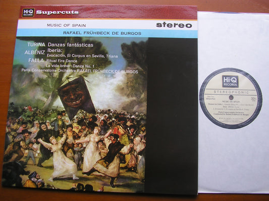 ALBENIZ: IBERIA / FALLA: RITUAL FIRE DANCE / TURINA: DANZAS FANTASTICAS     DE BURGOS / PARIS CONSERVATOIRE     HIQLP041
