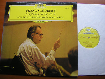 SCHUBERT: SYMPHONIES Nos. 1 & 2    BOHM / BERLIN PHILHARMONIC    2530 216