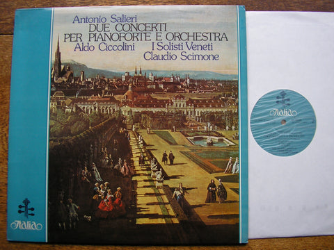 SALIERI: PIANO CONCERTOS   CICCOLINI / I SOLOISTI VENETI / SCIMONE   ITL 70028