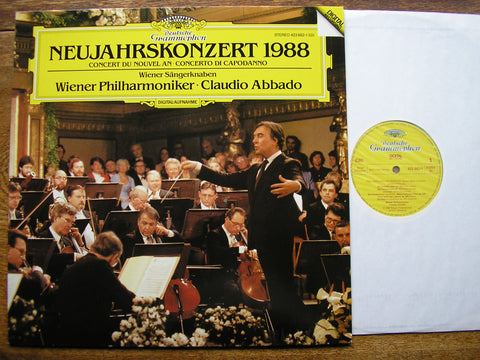 NEW YEAR'S CONCERT 1988   ABBADO / VIENNA PHILHARMONIC  423 662