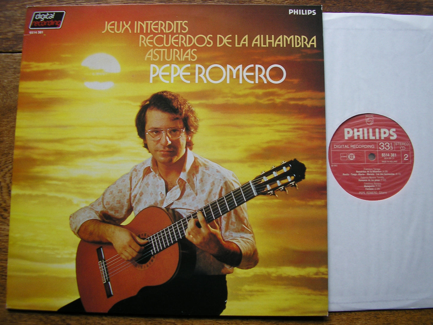 MUSIC FOR GUITAR: SOR / ROMERO / MALATS / TARREGA / ALBENIZ           PEPE ROMERO   6514 381