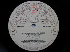 RESPIGHI: FOUNTAINS OF ROME / PINES OF ROME   DE BURGOS / NEW PHILHARMONIA   CFP 40348