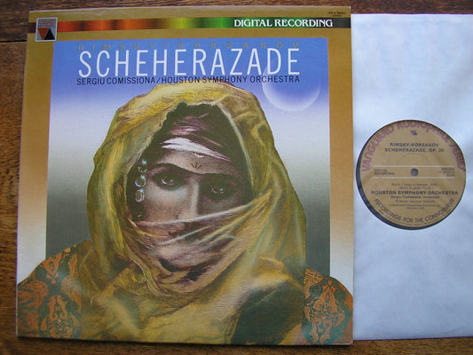 RIMSKY-KORSAKOV: SCHEHERAZADE  SERGIU COMISSIONA / HOUSTON SYMPHONY  VA 25021