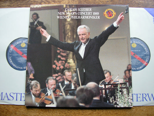CARLOS KLEIBER CONDUCTS NEW YEAR'S CONCERT 1989   KLEIBER / VIENNA PHILHARMONIC   M2X 45564