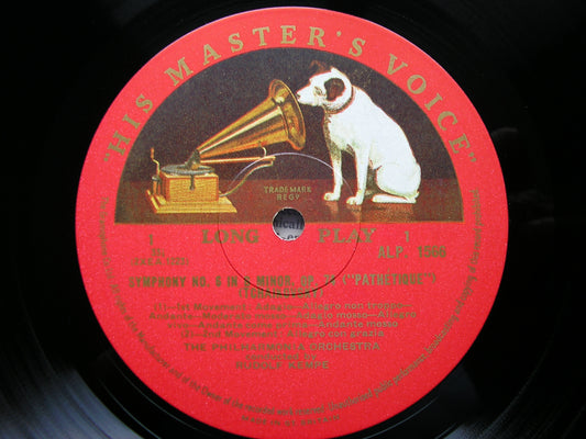 TCHAIKOVSKY: SYMPHONY No. 6  KEMPE /  PHILHARMONIA ORCHESTRA  ALP 1566