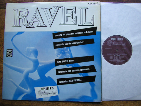 RAVEL: THE PIANO CONCERTOS  DOYEN / LAMOUREUX / FOURNET  A00246L