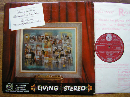 MUSSORGSKY: PICTURES AT AN EXHIBITION   REINER / CHICAGO SYMPHONY  SB 2001