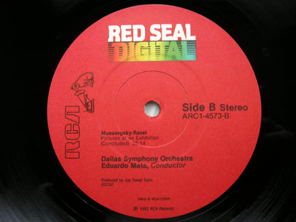 MUSSORGSKY: PICTURES AT AN EXHIBITION / RAVEL: LE TOMBEAU   MATA / DALLAS SYMPHONY  ARC1-4573