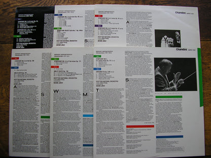 PROKOFIEV: THE SYMPHONIES / WALTZ SUITE / SINFONIETTA     JARVI / SCOTTISH NATIONAL ORCHESTRA   6LP SET                                                                     ABRD