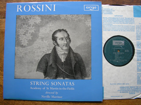 ROSSINI: STRING SONATAS   MARRINER / ASMIF   ZRG 506