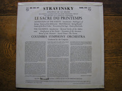STRAVINSKY: THE RITE OF SPRING  STRAVINSKY / COLUMBIA SYMPHONY  SABL 174