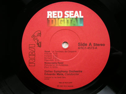 MUSSORGSKY: PICTURES AT AN EXHIBITION / RAVEL: LE TOMBEAU   MATA / DALLAS SYMPHONY  ARC1-4573