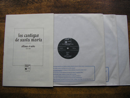 LES CANTIGAS DE SANTA MARIA   CLEMENCIC CONSORT / RENE CLEMENCIC  HM 977 / 79