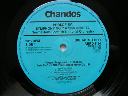 PROKOFIEV: THE SYMPHONIES / WALTZ SUITE / SINFONIETTA     JARVI / SCOTTISH NATIONAL ORCHESTRA   6LP SET                                                                     ABRD
