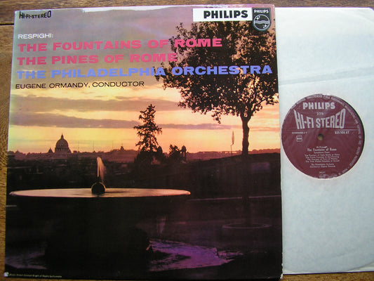 RESPIGHI: PINES OF ROME / FOUNTAINS OF ROME    ORMANDY / PHILADELPHIA  SABL 113