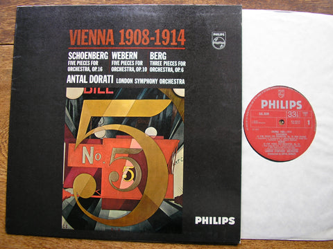 VIENNA 1908 - 1914: SCHOENBERG / WEBERN / BERG    DORATI / LONDON SYMPHONY  SAL 3539