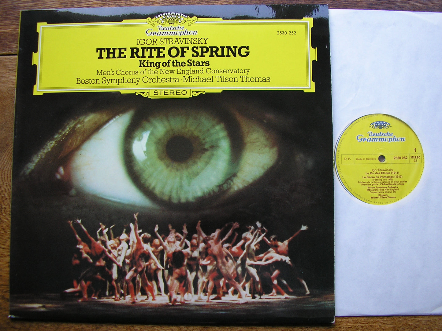 STRAVINSKY: THE RITE OF SPRING / KING OF THE STARS   TILSON THOMAS / BOSTON SYMPHONY  2530 252