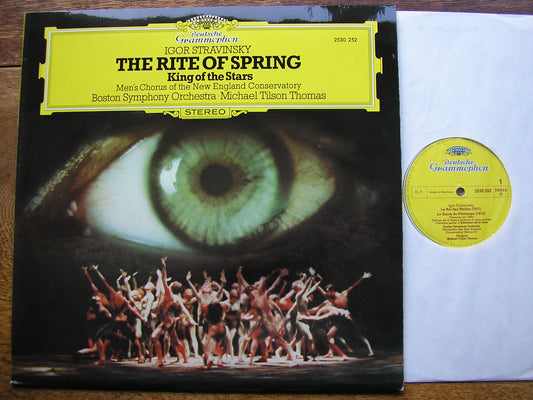 STRAVINSKY: THE RITE OF SPRING / KING OF THE STARS   TILSON THOMAS / BOSTON SYMPHONY  2530 252