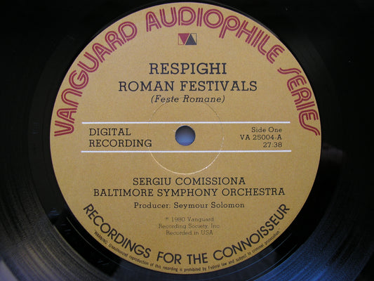 RESPIGHI: PINES OF ROME / ROMAN FESTIVALS   COMISSIONA / BALTIMORE SYMPHONY   VA 25004