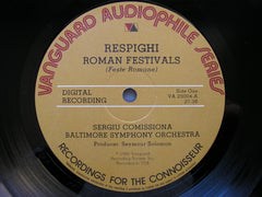 RESPIGHI: PINES OF ROME / ROMAN FESTIVALS   COMISSIONA / BALTIMORE SYMPHONY   VA 25004