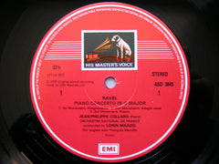 RAVEL: PIANO CONCERTOS  COLLARD / FRENCH NATIONAL ORCHESTRA / MAAZEL   ASD 3845