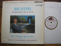 BRAHMS: SYMPHONY No. 2   BEECHAM / ROYAL PHILHARMONIC  ASD 348