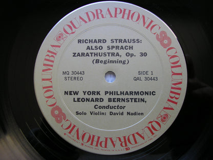STRAUSS: ALSO SPRACH ZARATHUSTRA   BERNSTEIN / NEW YORK PHILHARMONIC  MQ 30443