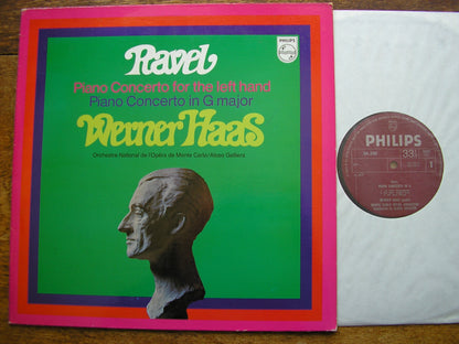 RAVEL: PIANO CONCERTOS   HAAS / MONTE CARLO ORCHESTRA / GALLIERA    SAL 3766