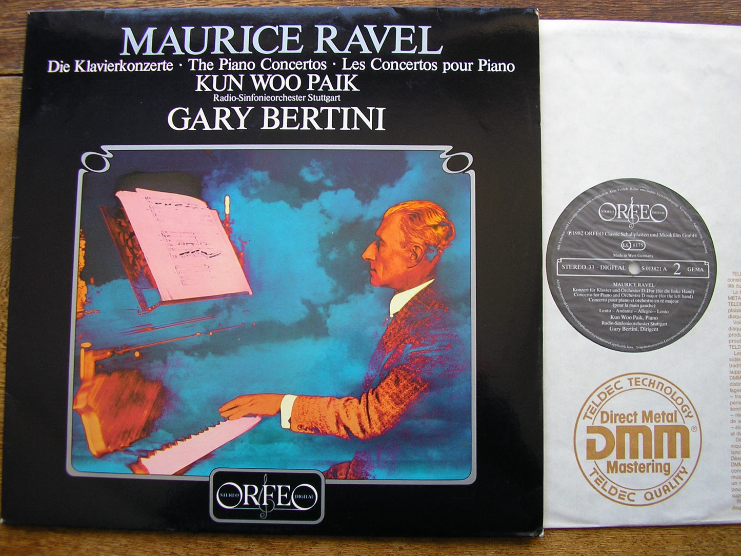 RAVEL: THE PIANO CONCERTOS   KUN WOO PAIK / STUTTGART RSO / BERTINI   S013821A