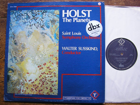 HOLST: THE PLANETS   SUSSKIND / SAINT LOUIS SYMPHONY  QTV-S 34598