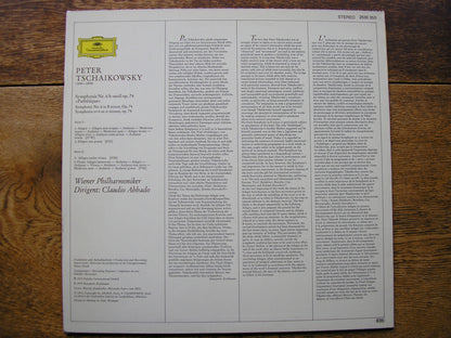 TCHAIKOVSKY: SYMPHONY No. 6   ABBADO / VIENNA PHILHARMONIC  2530 350