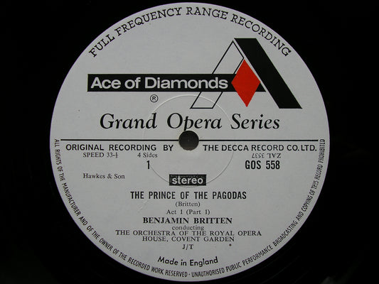 BRITTEN: THE PRINCE OF THE PAGODAS    BENJAMIN BRITTEN / OROHCG     GOS 558 - 559