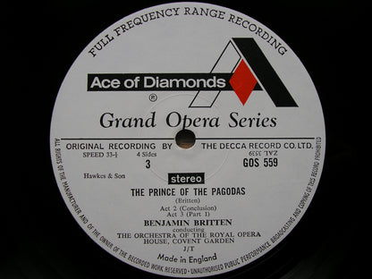 BRITTEN: THE PRINCE OF THE PAGODAS    BENJAMIN BRITTEN / OROHCG     GOS 558 - 559