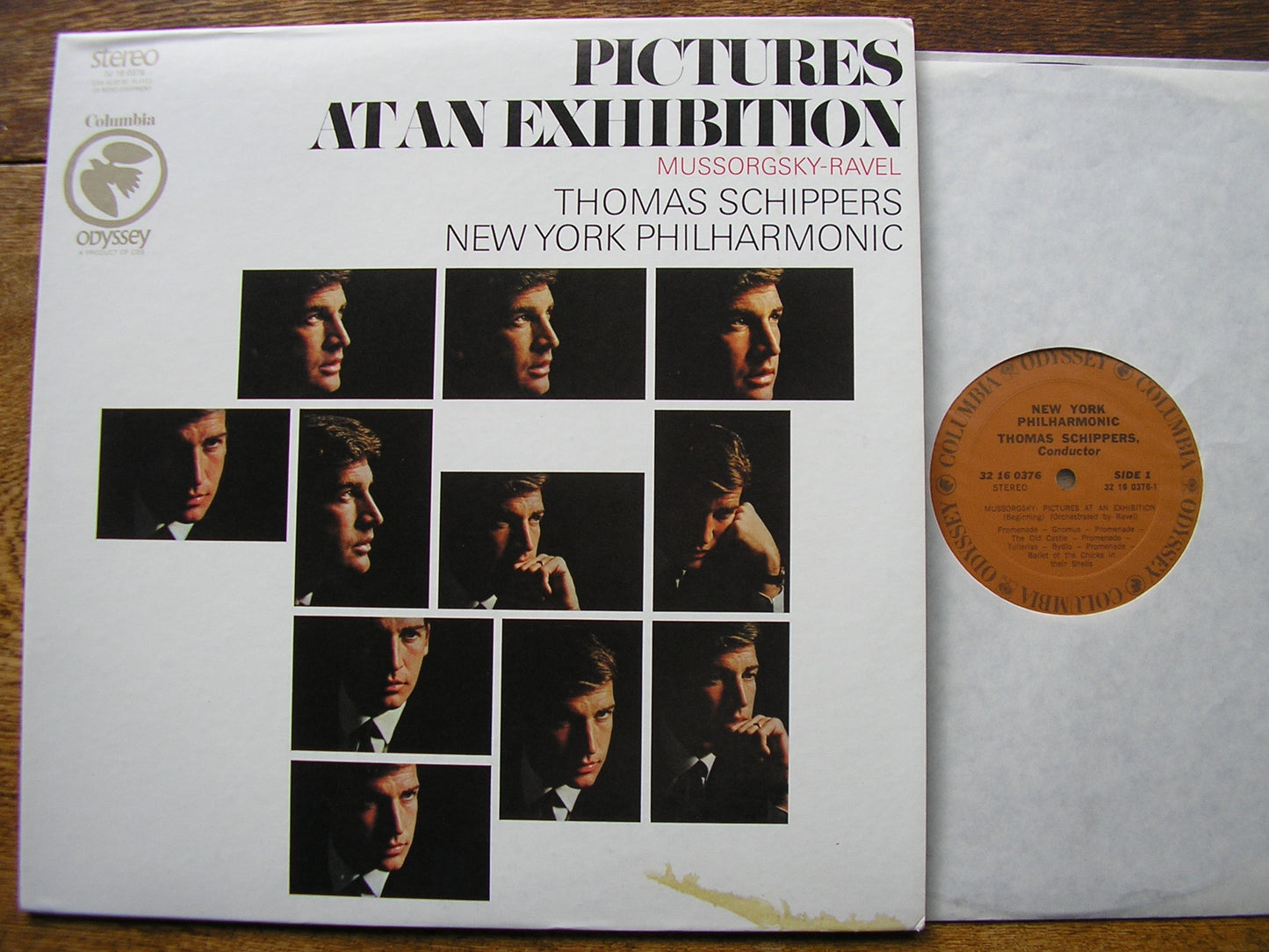 MUSSORGSKY: PICTURES AT AN EXHIBITION   SCHIPPERS / NEW YORK PHILHARMONIC   32 16 0376