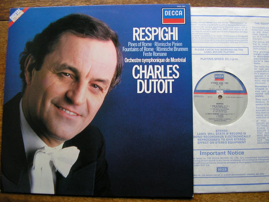 RESPIGHI: PINES OF ROME / FOUNTAINS OF ROME / ROMAN FESTIVALS  DUTOIT / MONTREAL SYMPHONY  SXDL 7591