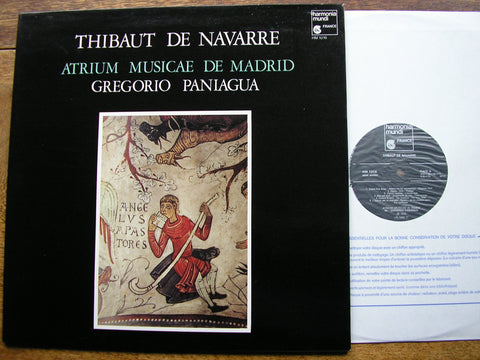 THIBAUD DE NAVARRE   ATRIUM MUSICAE DE MADRID / PANIAGUA   HM 1016