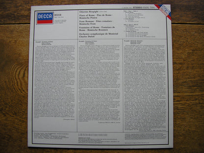 RESPIGHI: PINES OF ROME / FOUNTAINS OF ROME / ROMAN FESTIVALS  DUTOIT / MONTREAL SYMPHONY  SXDL 7591