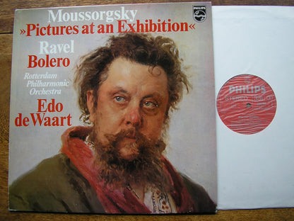 MUSSORGSKY: PICTURES AT AN EXHIBITION / RAVEL: BOLERO  DE WAART / ROTTERDAM PHILHARMONIC   6500 882