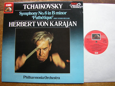 TCHAIKOVSKY: SYMPHONY No. 6     KARAJAN / PHILHARMONIA ORCHESTRA   SXLP 30534