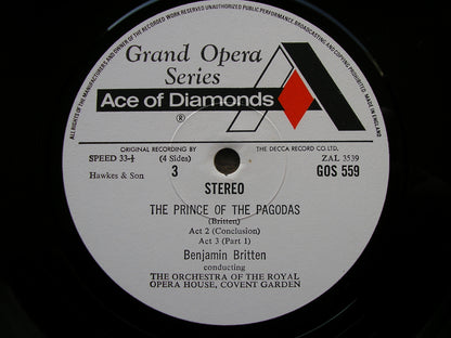 BRITTEN: THE PRINCE OF THE PAGODAS   BENJAMIN BRITTEN / OROHCG    GOS 558 - 559