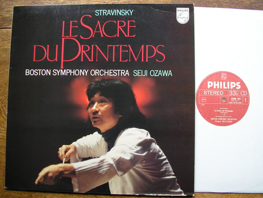 STRAVINSKY: THE RITE OF SPRING  OZAWA / BOSTON SYMPHONY  9500 781