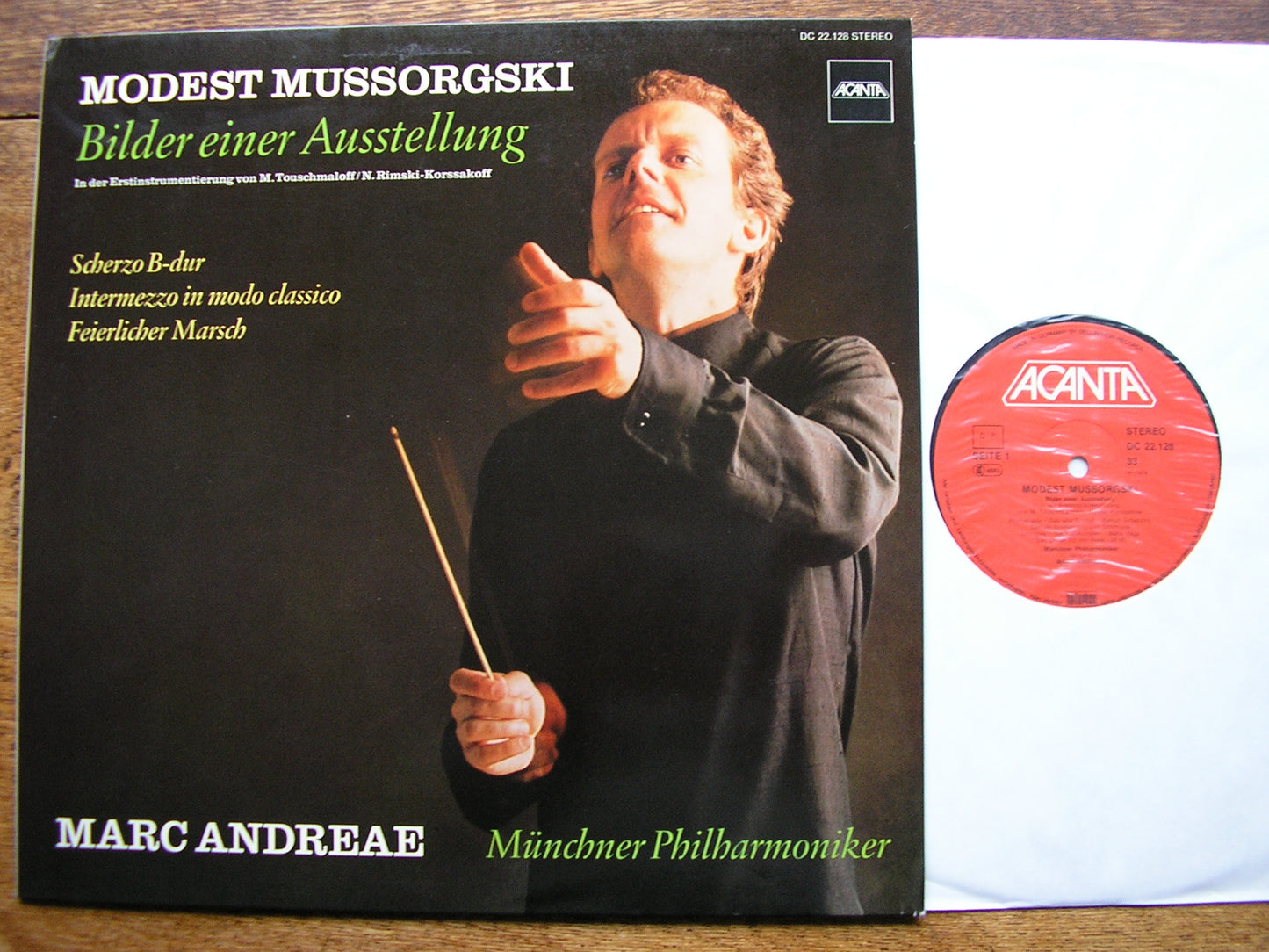MUSSORGSKY: PICTURES AT AN EXHIBITION / SCHERZO / INTERMEZZO  MARC ANDREAE / MUNICH PHILHARMONIC  DC 22128