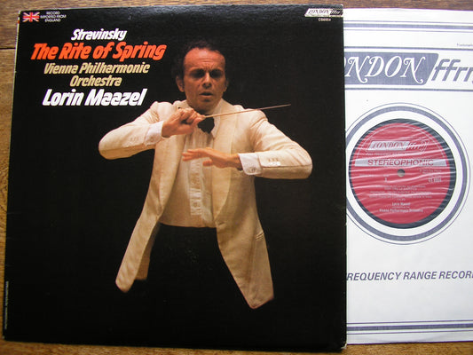 STRAVINSKY: THE RITE OF SPRING  MAAZEL / VIENNA PHILHARMONIC  CS 6954