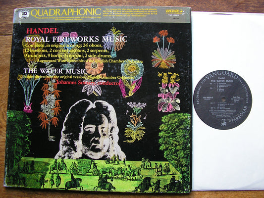 HANDEL: ROYAL FIREWORKS MUSIC / THE WATER MUSIC  SOMARY / ENGLISH CHAMBER ORCHESTRA  VSQ 30020