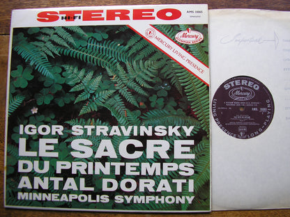 STRAVINSKY: THE RITE OF SPRING  DORATI / MINNEAPOLIS SYMPHONY  AMS 16065