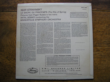 STRAVINSKY: THE RITE OF SPRING  DORATI / MINNEAPOLIS SYMPHONY  AMS 16065